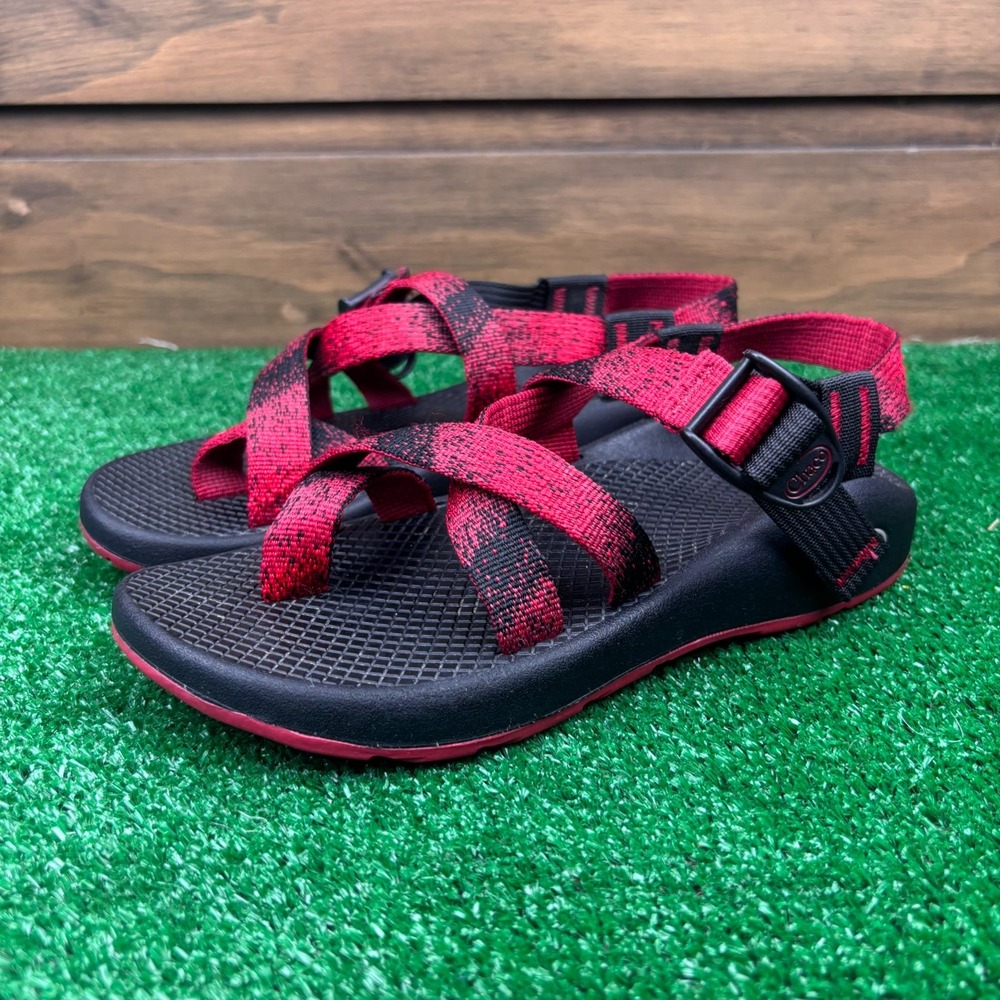 Chaco Women's Sandals with Red and Black Straps